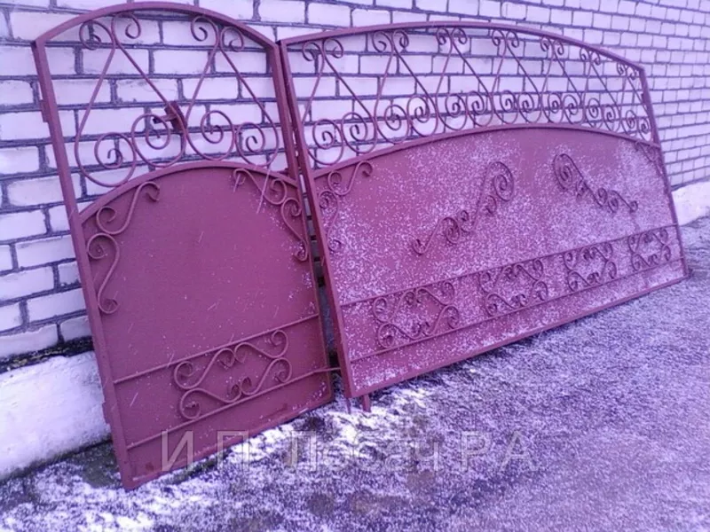 Забор,  ограда,  ворота 2
